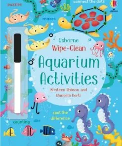 Usborne Wipe-Clean Aquarium Activities