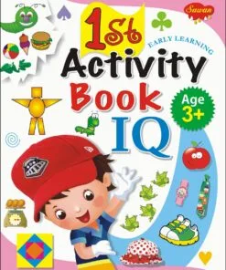 Sawan 1st Activity Book — IQ (Ages 3+)