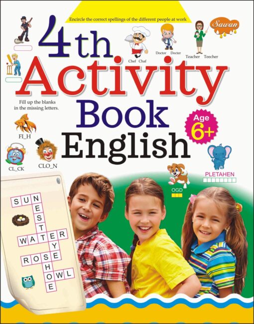 4th Activity Book English 6+