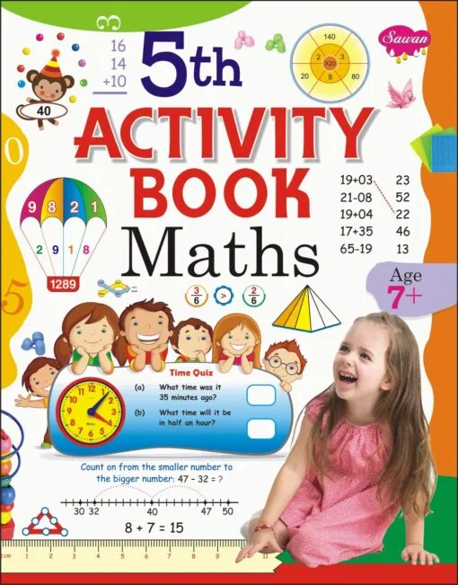 Sawan 5th Activity Book — Maths (Ages 7+)