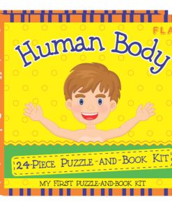 FLAP - 24 piece Puzzle + Book - Human Body