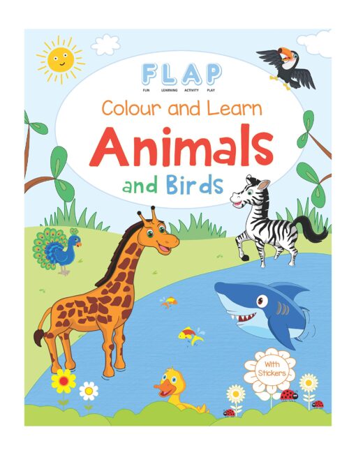 FLAP - Colour and Learn - Animals and Birds