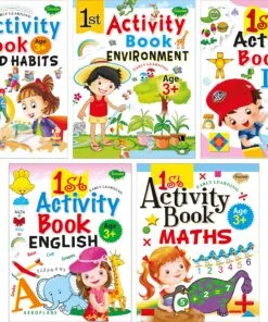 Sawan 1st Activity Books — Set of 5 (Ages 3+)