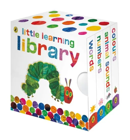 Little Learning Library — Set of 4 (Sounds, Words, Numbers, Colours)
