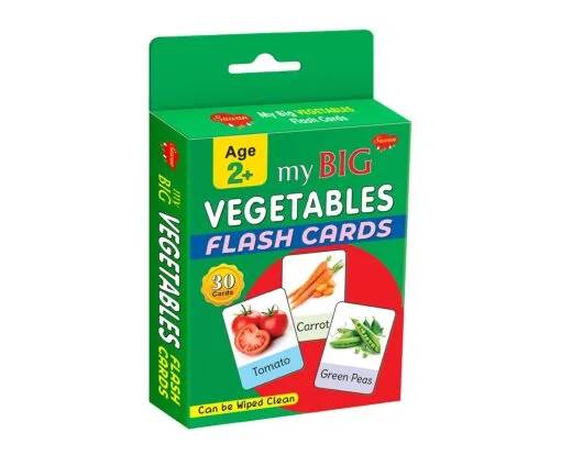 My Big Vegetables Flash Cards