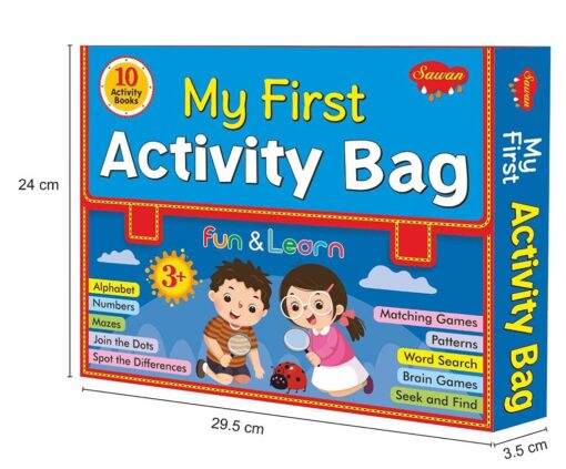 My First Activity Bag | Set Of 10 Fun And Learn Activity Books