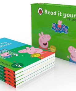 Peppa Pig Read It Yourself Tuck Box Level 2 5 Peppa RIY Books in tuck box