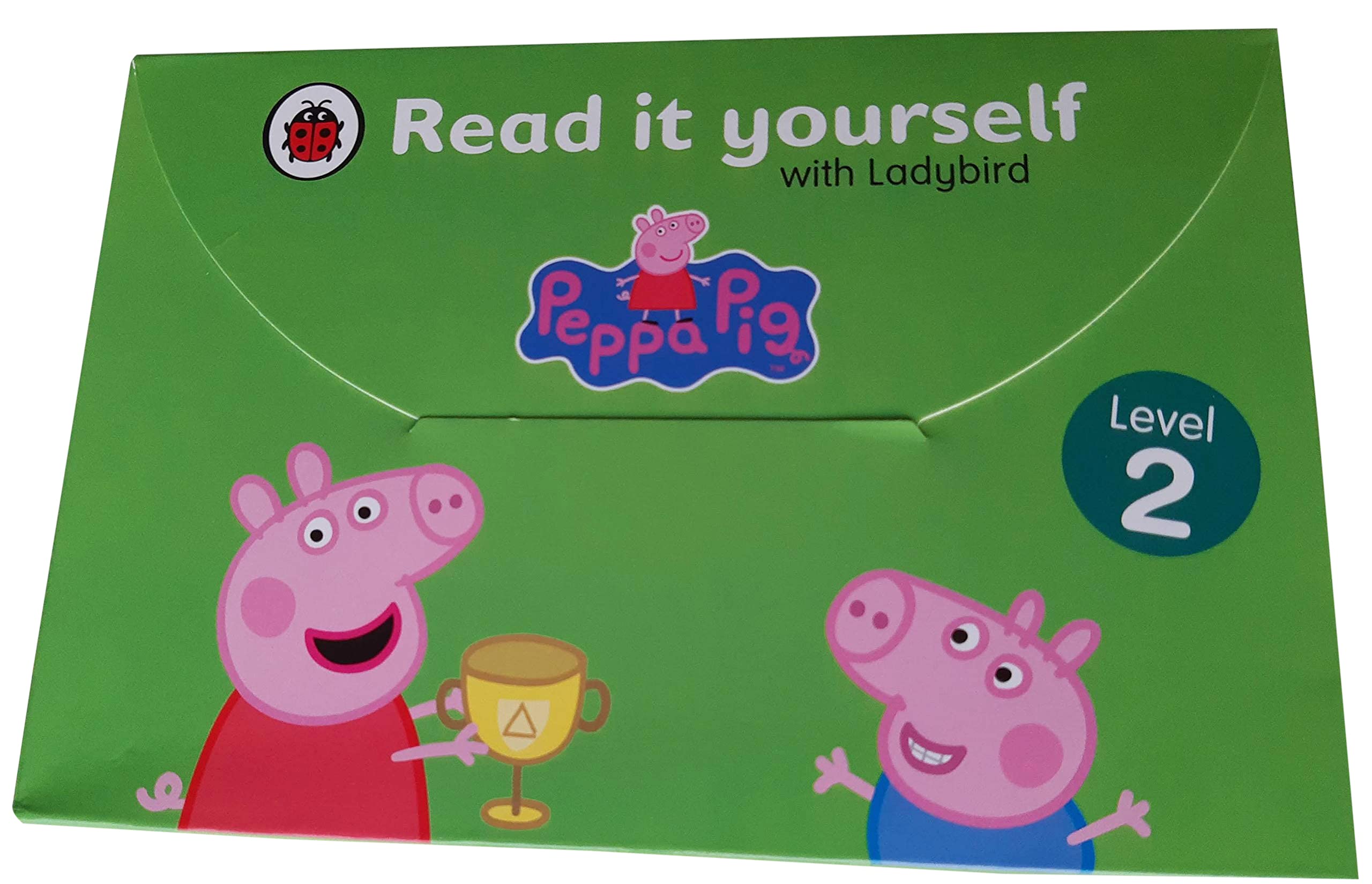 Peppa Pig Read It Yourself Tuck Box (Level 2): 5 Peppa RIY Books in tuck box  
