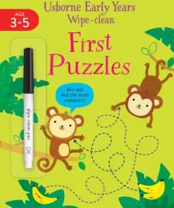 Usborne Early Years Wipe-clean First Puzzles