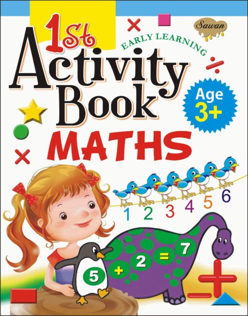 1st Activity Book-Maths 3+