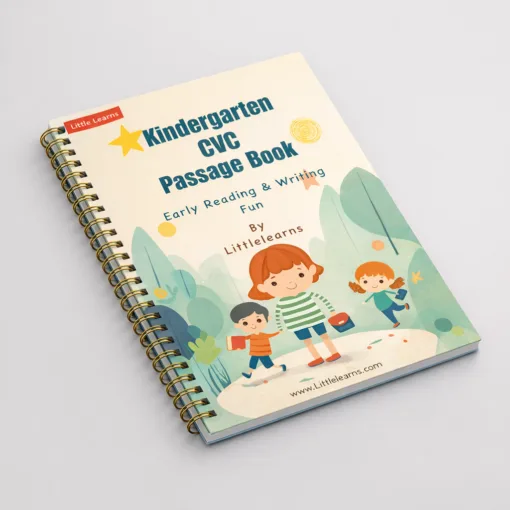 Kindergarten CVC Passage Book