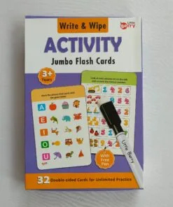 Write and Wipe Jumbo Activity Flash Cards