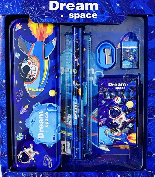 Space themed Blue Stationary Kit