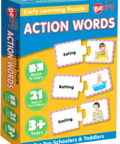 Early Learning Puzzle ACTION WORDS