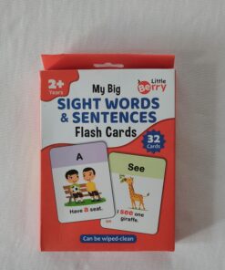 Sight words and Sentences Flash Cards