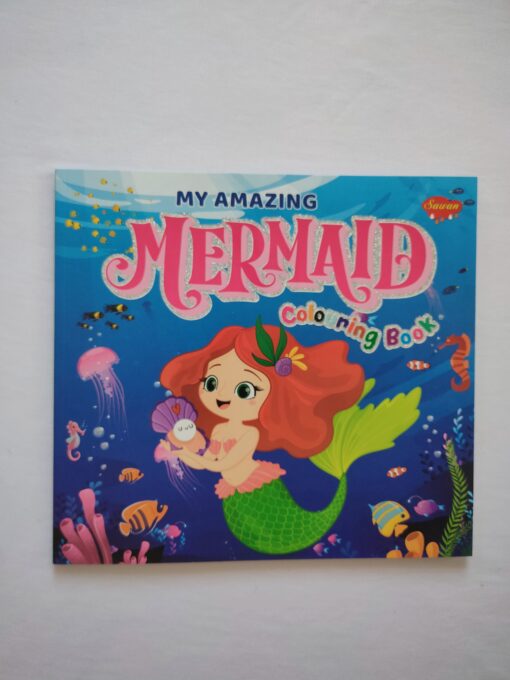 My Aamazing mermaid colouring book