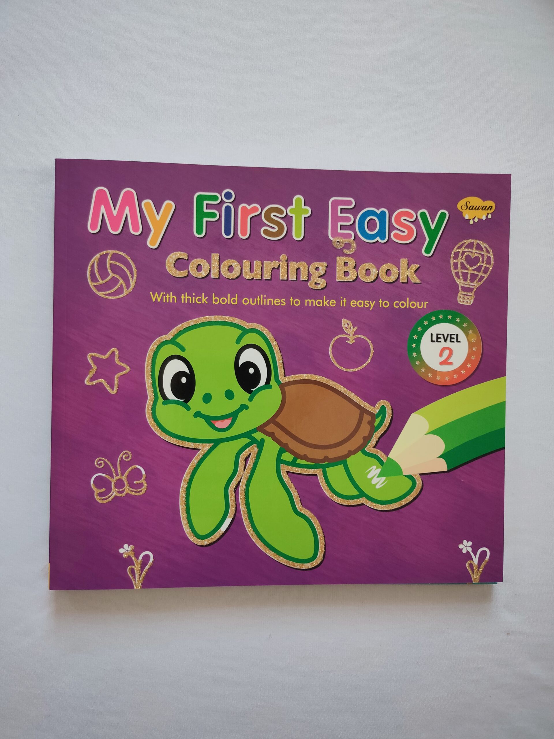 My first easy colouring book 2
