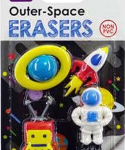 Space themed Eraser set