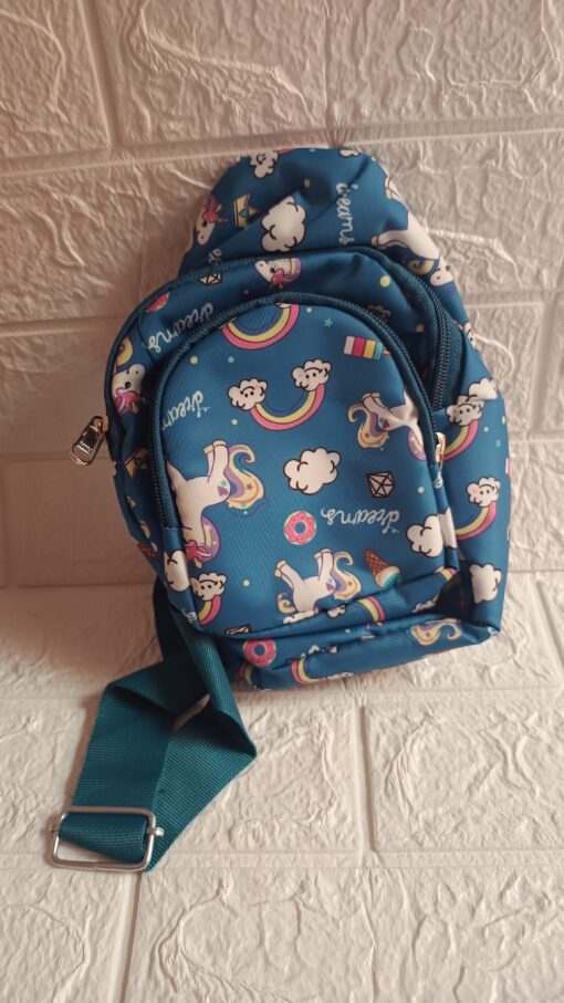 Chest/Waist Bag for Kids-Unicorn Theme