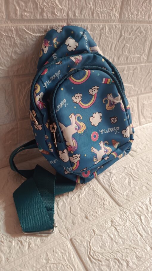 Chest/Waist Bag for Kids-Unicorn Theme