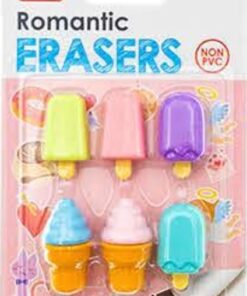 Ice-cream Theme Eraser Set