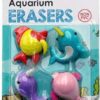 Eraser Sets for kids-Aquarium Theme(Fishes)