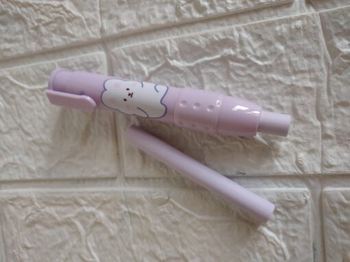 Little Learns Pen Shaped Eraser (Purple) - Image 3