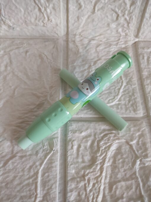 Little Learns Pen Shaped Eraser (Green) - Image 3