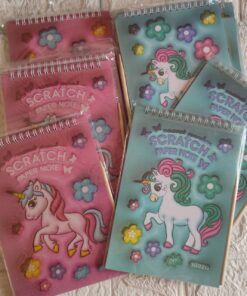 Little Learns Unicorn Scratch Pad for Kids-A5