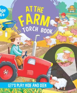 Booktopus Torch Discovery Book - At The Farm Hidden Picture Book with Torch - Learning Activity Books for Kids 3+ Years - Interactive Book