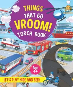 Booktopus Torch Discovery — Things That Go Vroom! (Ages 4+)