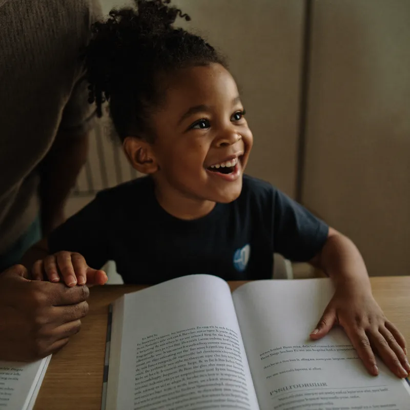 Ask “what word is that?” and let your child say “cat” themselves — don’t say it for them. That last step is the actual blend, and it has to come from them.