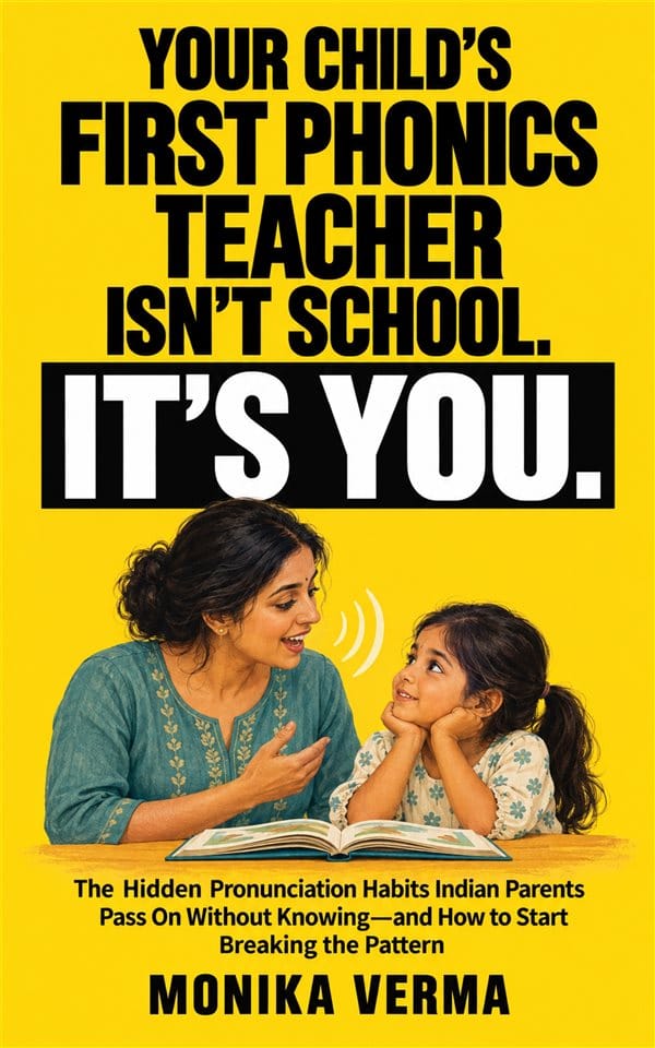 Your Child’s First Phonics Teacher Isn’t School. It’s You. cover